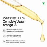 Vegan Omega 3 Algae Oil