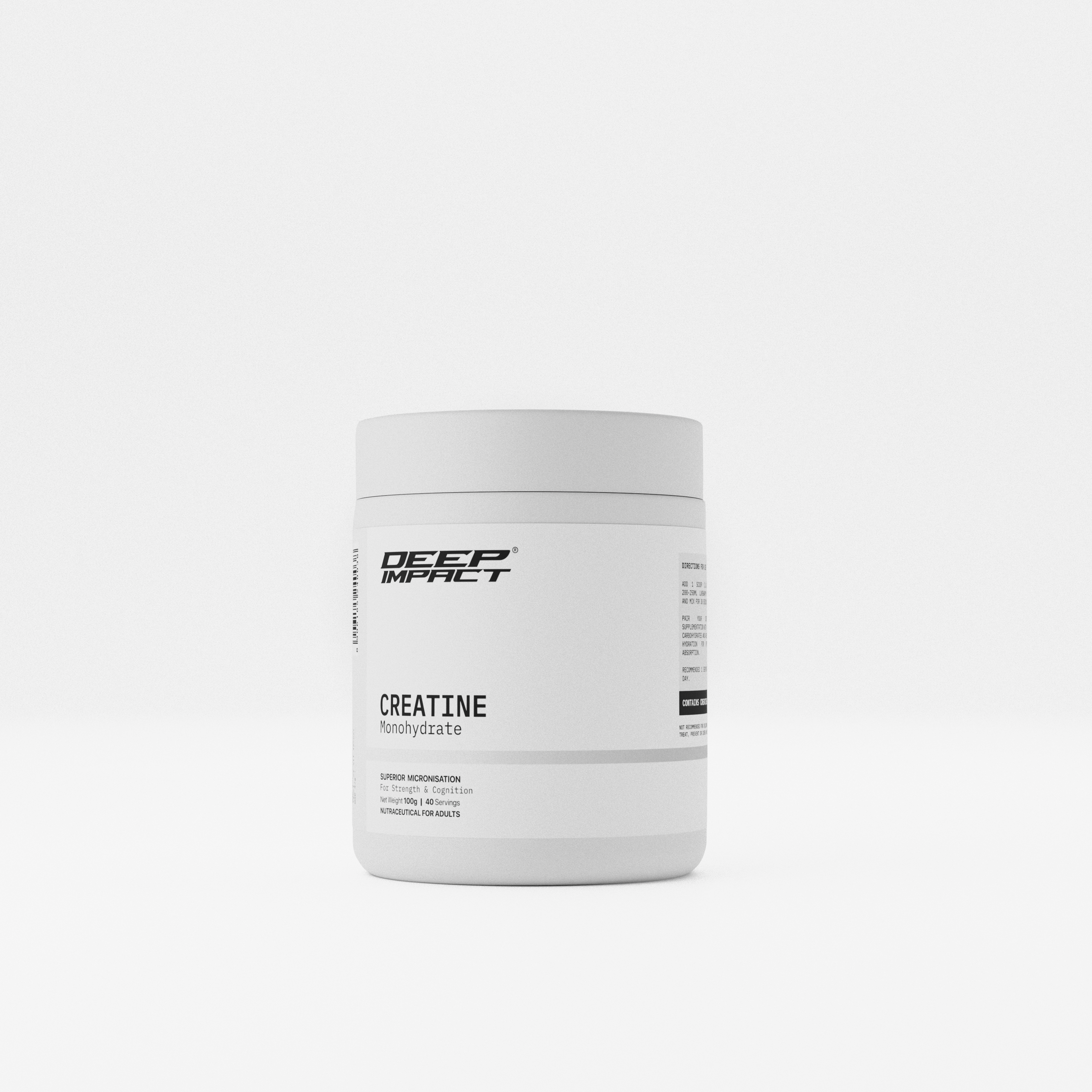 Creatine Monohydrate with Superior Micronisation